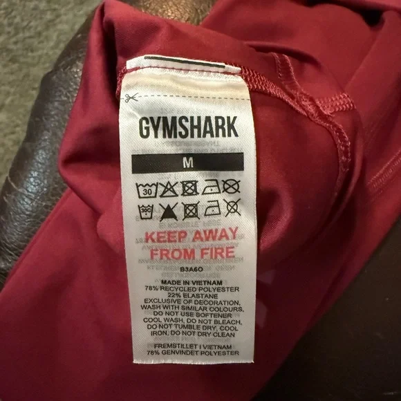 Gymshark Graphics Fraction Leggings - Size M - Picture 4 of 8